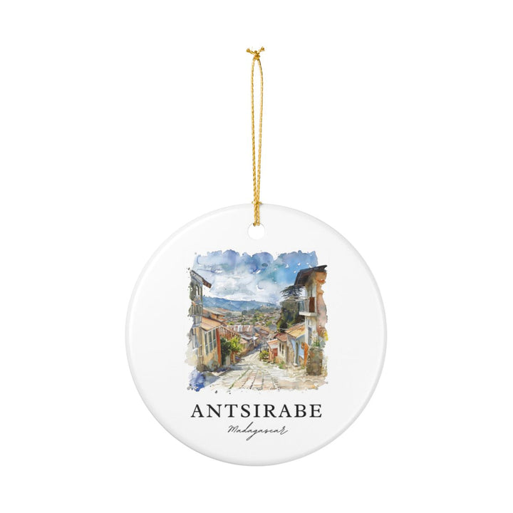 Antsirabe Madagascar Ornament: Unique Antsirabe Souvenir, Antsirabe Madagascar Xmas Decor, and Authentic Antsirabe Gift