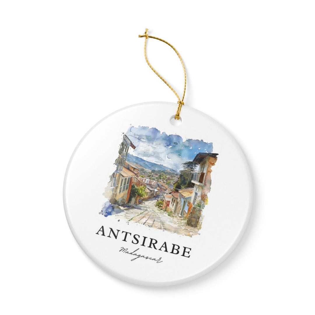 Antsirabe Madagascar Ornament: Unique Antsirabe Souvenir, Antsirabe Madagascar Xmas Decor, and Authentic Antsirabe Gift