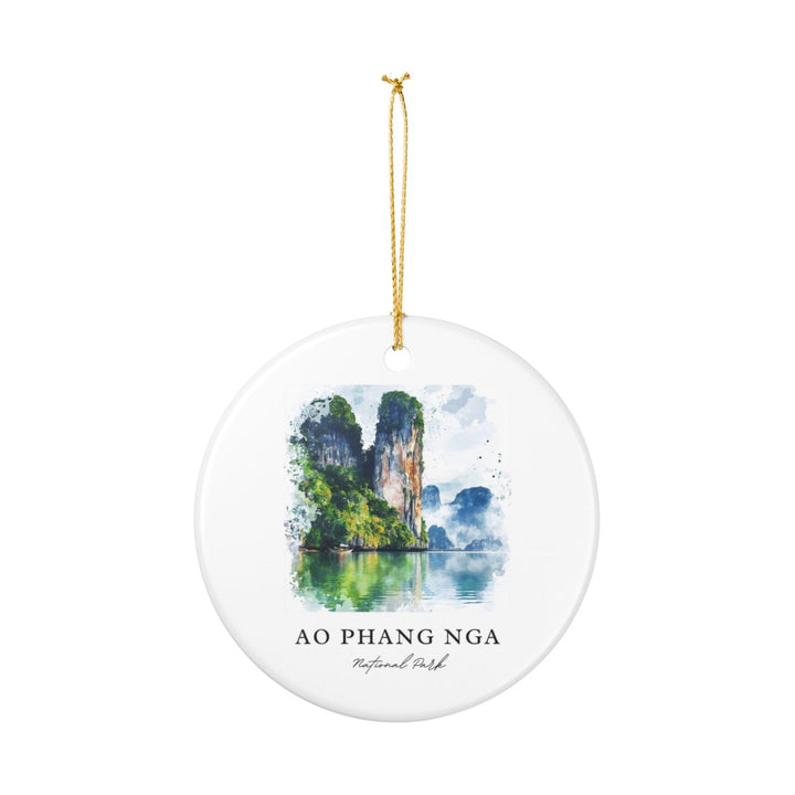 Ao Phang Nga National Park Thailand Ornament: Unique Ao Phang Nga National Park Souvenir, Ao Phang Nga National Park Thailand Xmas Decor, and Authentic Ao Phang Nga National Park Gift