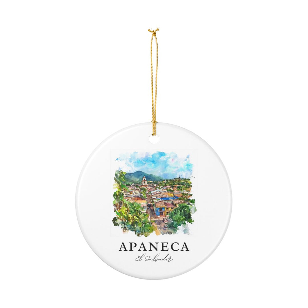 Apaneca El Salvador Ornament: Unique Apaneca El Salvador Souvenir, Apaneca El Salvador Xmas Decor, and Authentic Apaneca El Salvador Gift