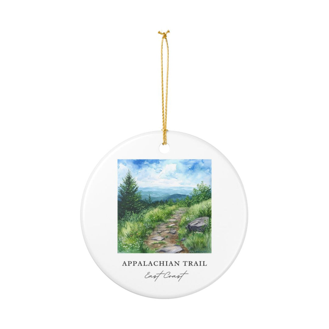 Appalachian Trail Tennessee Ornament: Unique Appalachian Trail Souvenir, Appalachian Trail Tennessee Xmas Decor, and Authentic Appalachian Trail Gift