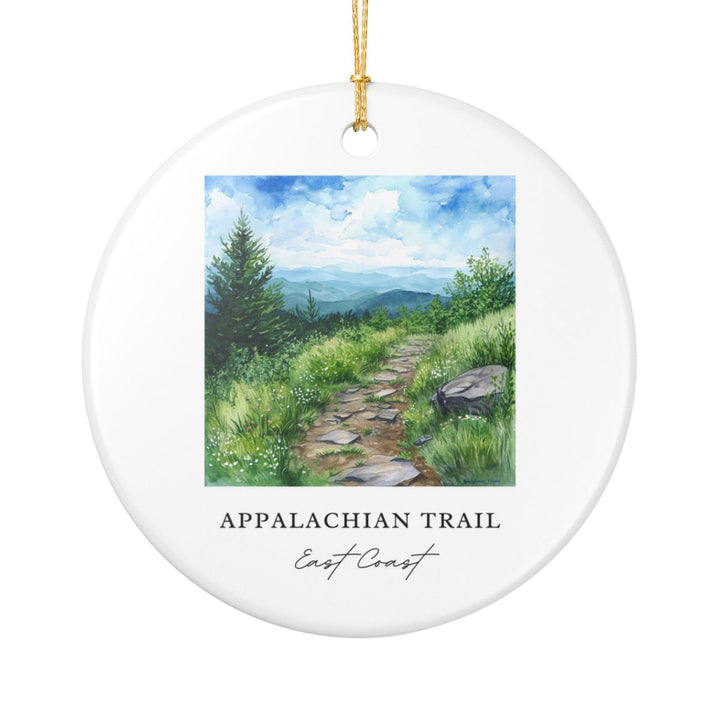 Appalachian Trail Tennessee Ornament: Unique Appalachian Trail Souvenir, Appalachian Trail Tennessee Xmas Decor, and Authentic Appalachian Trail Gift