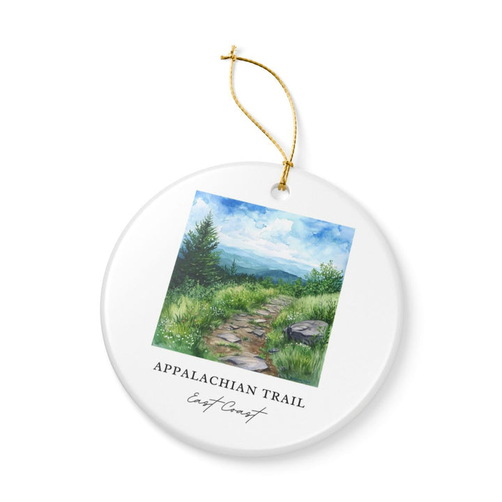 Appalachian Trail Tennessee Ornament: Unique Appalachian Trail Souvenir, Appalachian Trail Tennessee Xmas Decor, and Authentic Appalachian Trail Gift