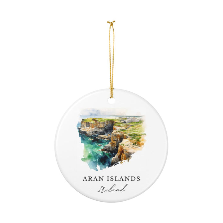 Aran Islands Ireland Ornament: Unique Aran Islands Souvenir, Aran Islands Ireland Xmas Decor, and Authentic Aran Islands Gift
