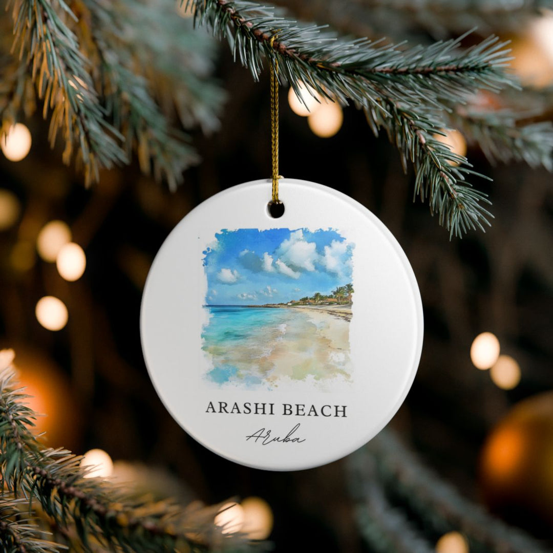 Arashi Beach Ornament: Unique Arashi Beach Souvenir, Arashi Beach Xmas Decor, and Authentic Arashi Beach Gift