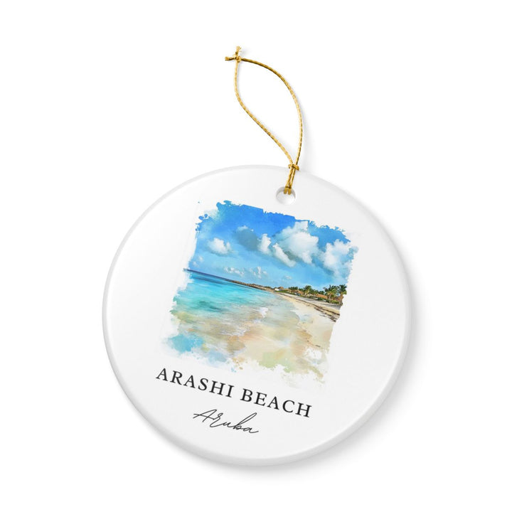 Arashi Beach Ornament: Unique Arashi Beach Souvenir, Arashi Beach Xmas Decor, and Authentic Arashi Beach Gift