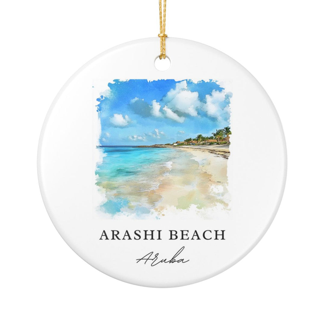 Arashi Beach Ornament: Unique Arashi Beach Souvenir, Arashi Beach Xmas Decor, and Authentic Arashi Beach Gift