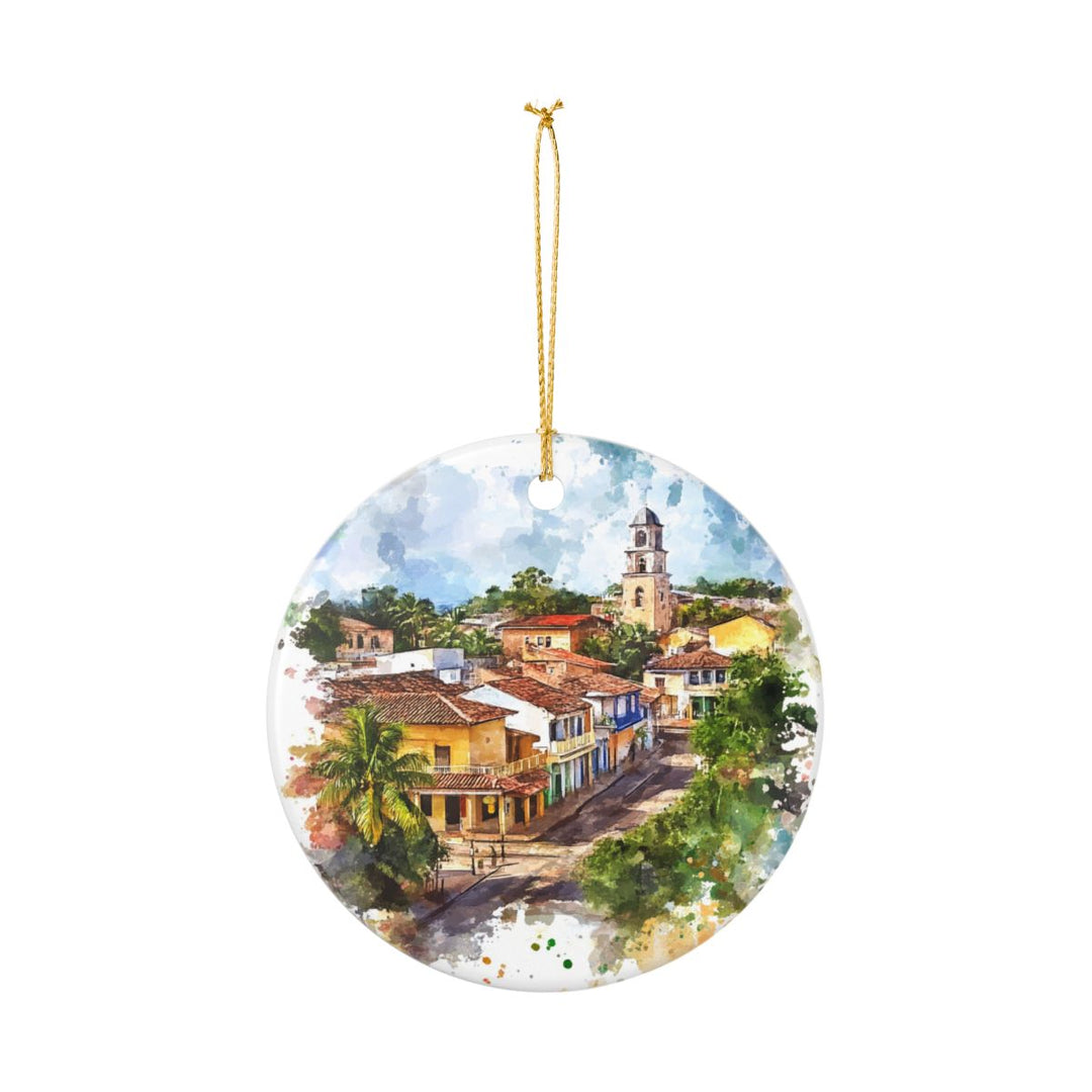 Aregua Paraguay Ornament: Unique Aregua Paraguay Souvenir, Aregua Paraguay Xmas Decor, and Authentic Aregua Paraguay Gift