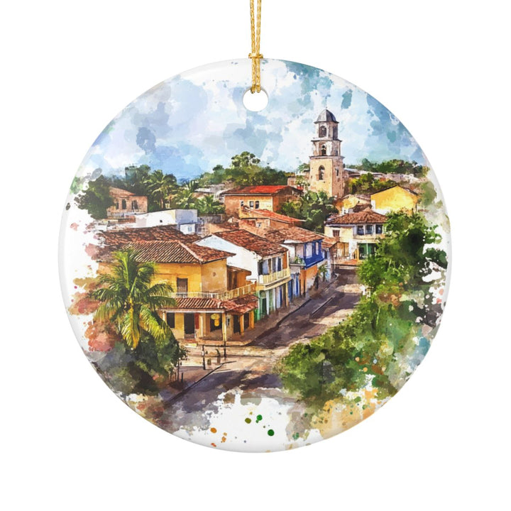Aregua Paraguay Ornament: Unique Aregua Paraguay Souvenir, Aregua Paraguay Xmas Decor, and Authentic Aregua Paraguay Gift