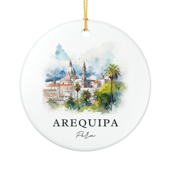 Arequipa Peru Ornament | Christmas Travel Souvenir Gift