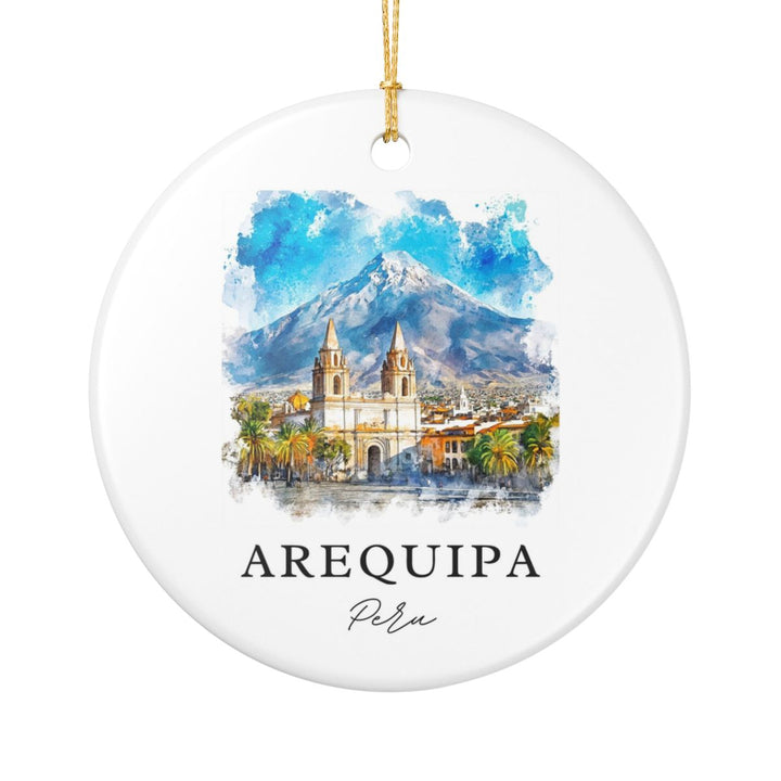 Arequipa Peru Ornament | Christmas Travel Souvenir Gift