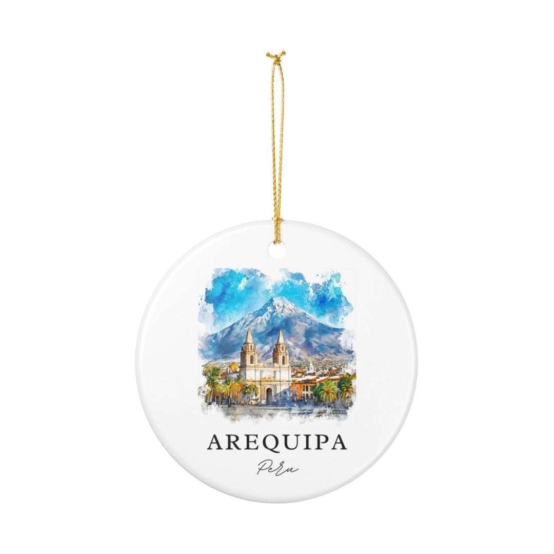 Arequipa Peru Ornament | Christmas Travel Souvenir Gift