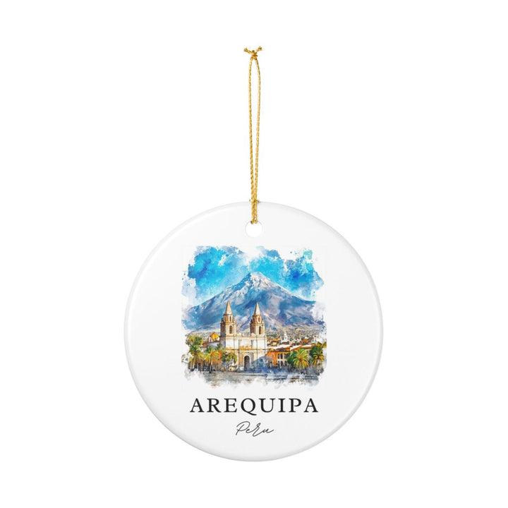 Arequipa Peru Ornament | Christmas Travel Souvenir Gift