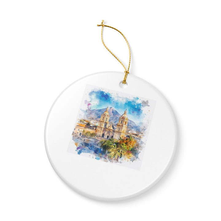 Arequipa Peru Ornament: Unique Arequipa Peru Souvenir, Arequipa Peru Xmas Decor, and Authentic Arequipa Peru Gift