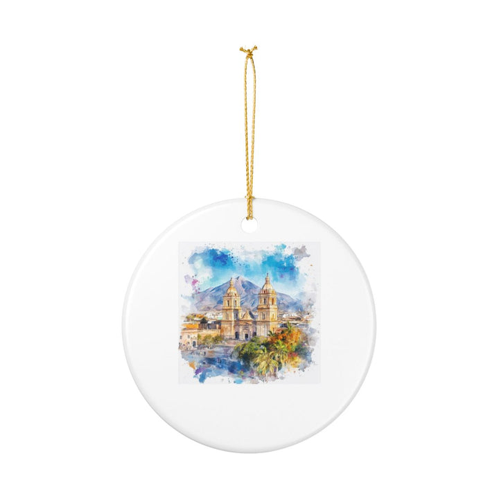 Arequipa Peru Ornament: Unique Arequipa Peru Souvenir, Arequipa Peru Xmas Decor, and Authentic Arequipa Peru Gift