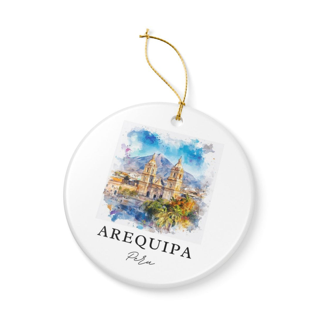 Arequipa Peru Ornament | Christmas Travel Souvenir Gift