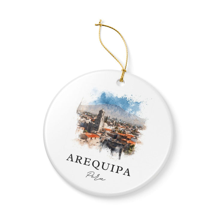 Arequipa Peru Ornament | Christmas Travel Souvenir Gift