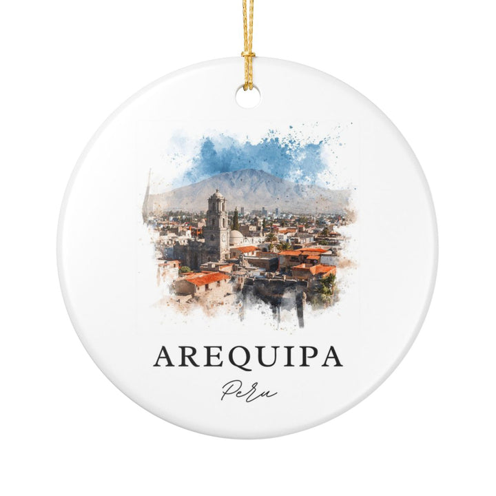 Arequipa Peru Ornament | Christmas Travel Souvenir Gift