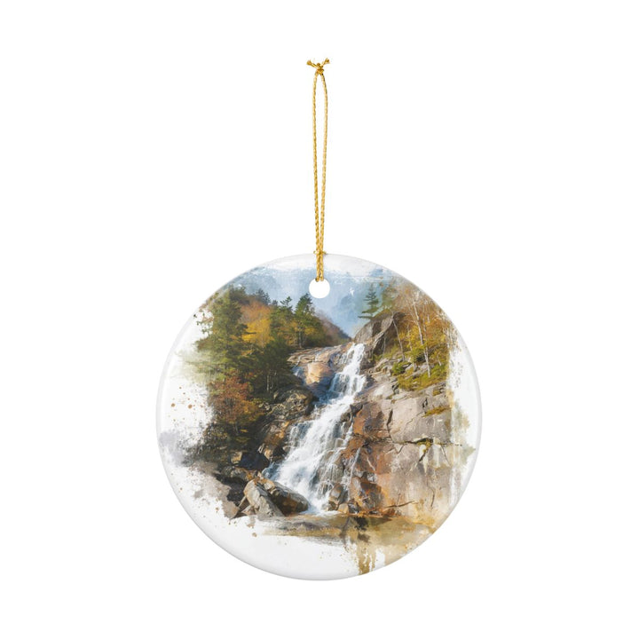 Arethusa Falls New Hampshire USA Ornament: Unique Arethusa Falls Souvenir, Arethusa Falls New Hampshire Xmas Decor, and Authentic Arethusa Falls Gift