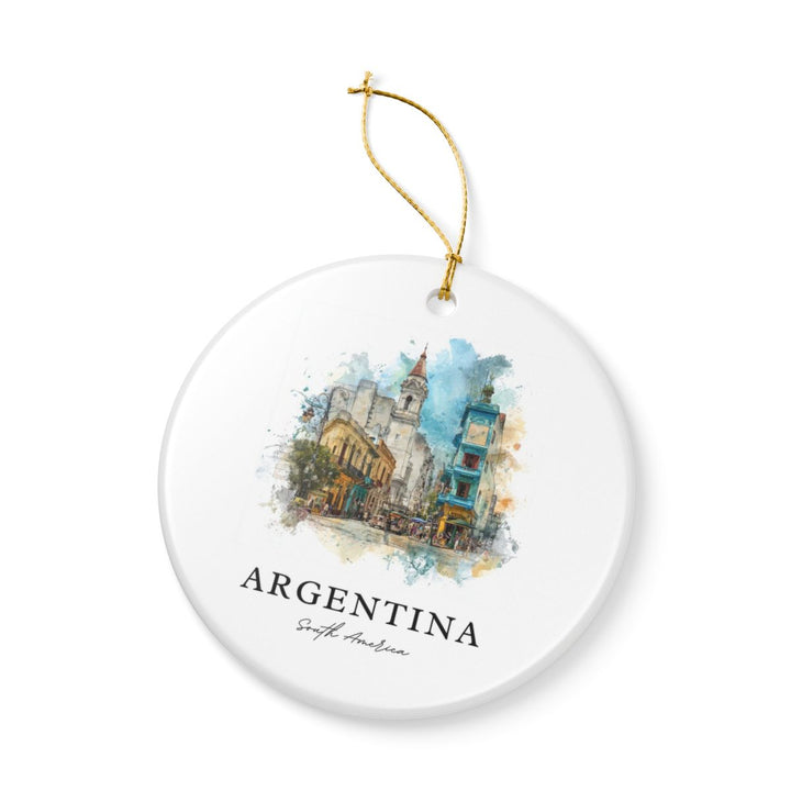 Argentina Argentina Ornament: Unique Argentina Souvenir, Argentina Argentina Xmas Decor, and Authentic Argentina Gift