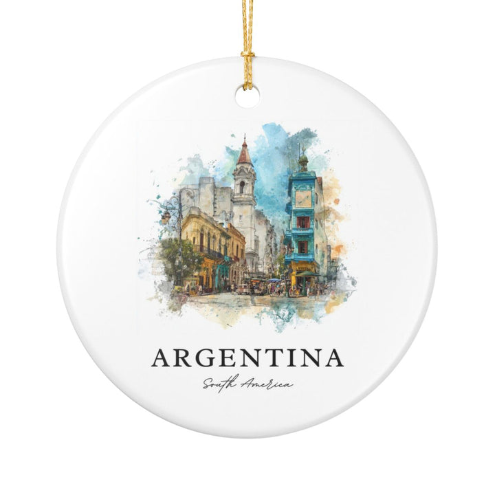 Argentina Argentina Ornament: Unique Argentina Souvenir, Argentina Argentina Xmas Decor, and Authentic Argentina Gift