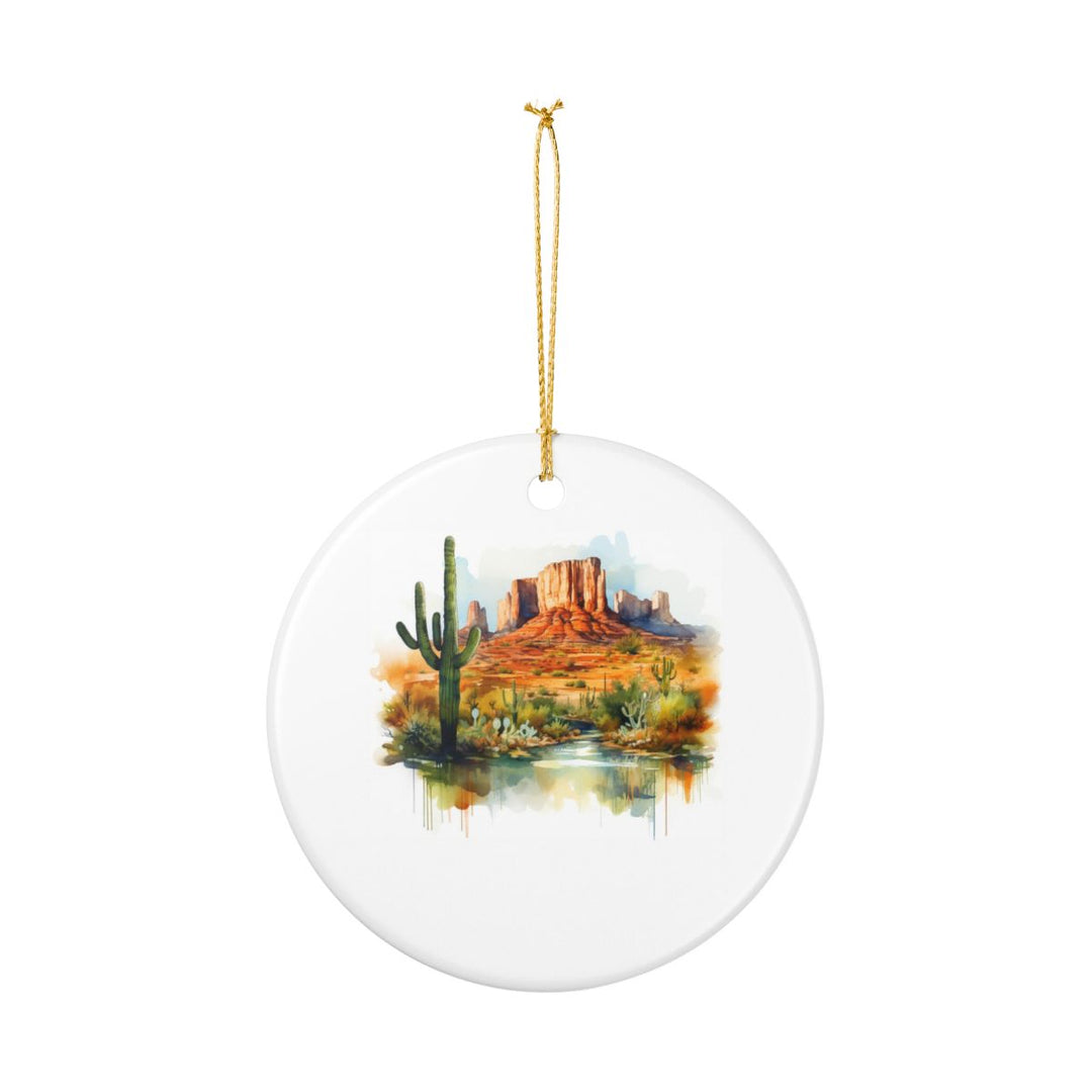 Arizona Ornament: Unique Arizona Souvenir, Arizona Xmas Decor, and Authentic Arizona Gift