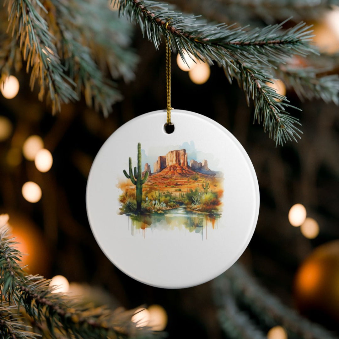 Arizona Ornament: Unique Arizona Souvenir, Arizona Xmas Decor, and Authentic Arizona Gift
