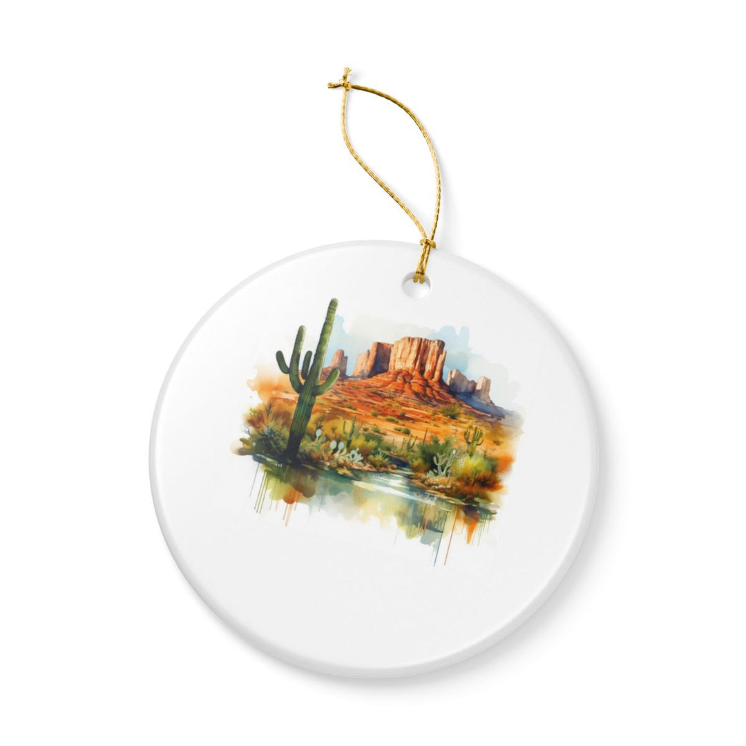 Arizona Ornament: Unique Arizona Souvenir, Arizona Xmas Decor, and Authentic Arizona Gift