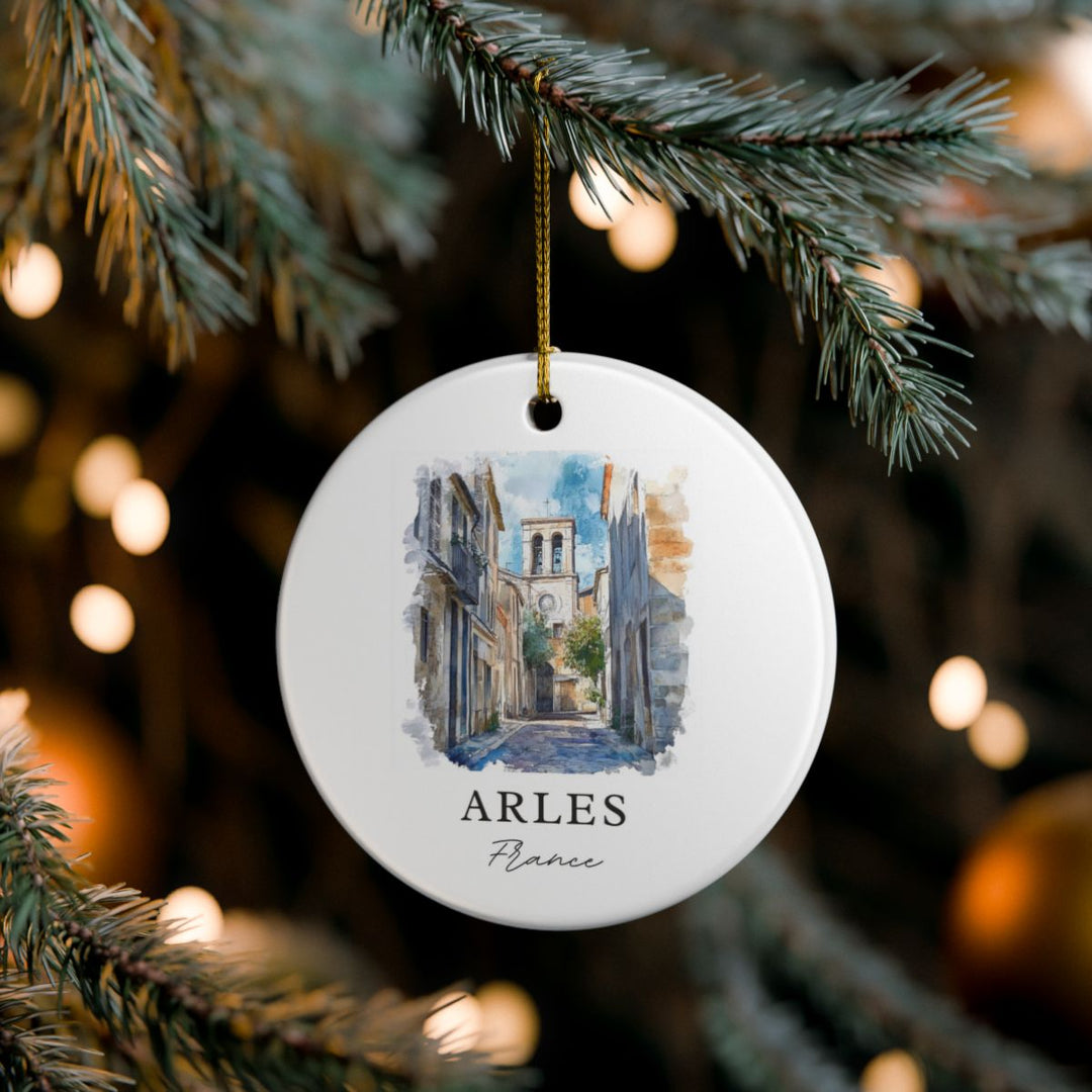 Arles France Ornament: Unique Arles France Souvenir, Arles France Xmas Decor, and Authentic Arles France Gift