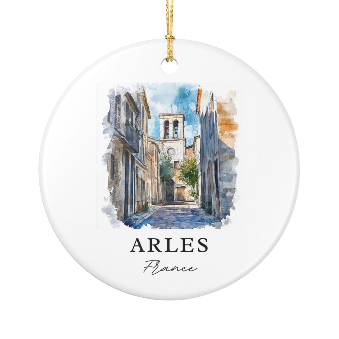 Arles France Ornament: Unique Arles France Souvenir, Arles France Xmas Decor, and Authentic Arles France Gift
