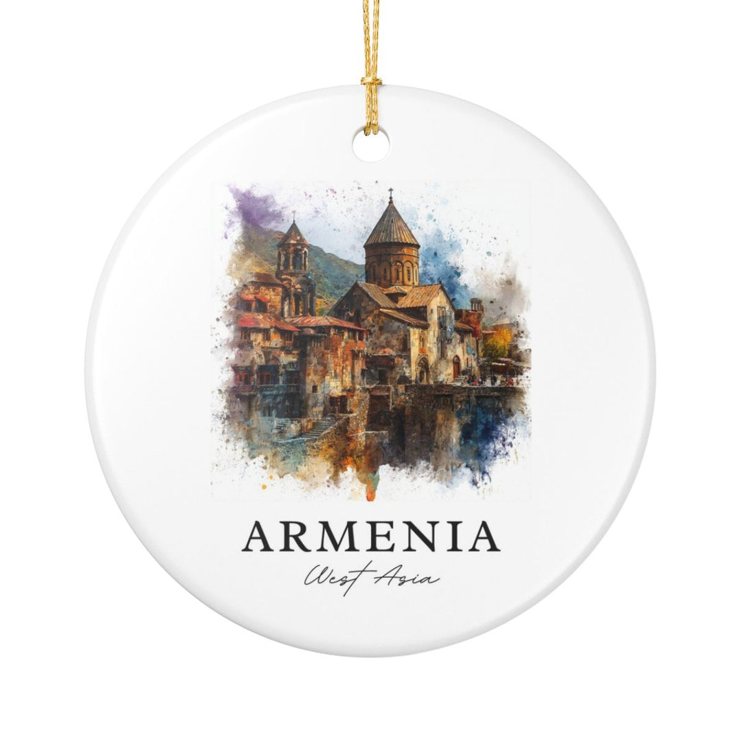 Armenia Ornament: Unique Armenia Souvenir, Armenia Xmas Decor, and Authentic Armenia Gift