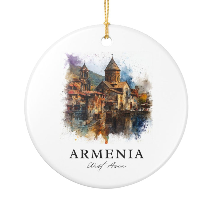 Armenia Ornament: Unique Armenia Souvenir, Armenia Xmas Decor, and Authentic Armenia Gift