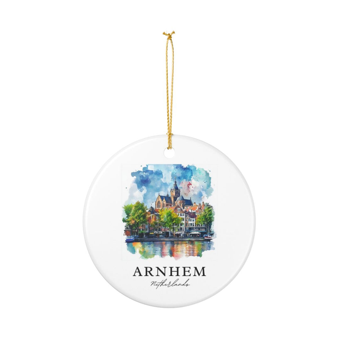 Arnhem Netherlands Ornament: Unique Arnhem Souvenir, Arnhem Netherlands Xmas Decor, and Authentic Arnhem Gift