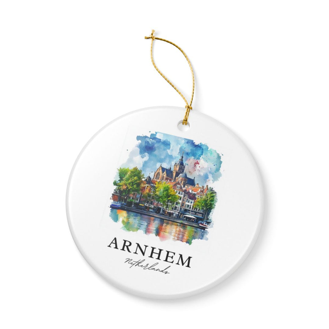 Arnhem Netherlands Ornament: Unique Arnhem Souvenir, Arnhem Netherlands Xmas Decor, and Authentic Arnhem Gift