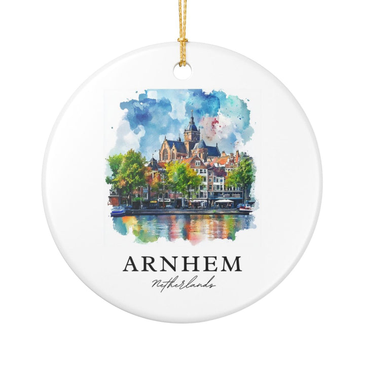Arnhem Netherlands Ornament: Unique Arnhem Souvenir, Arnhem Netherlands Xmas Decor, and Authentic Arnhem Gift