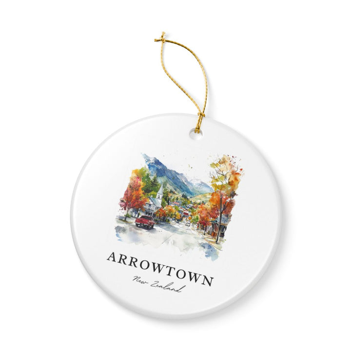 Arrowtown New Zealand Ornament: Unique Arrowtown Souvenir, Arrowtown New Zealand Xmas Decor, and Authentic Arrowtown Gift