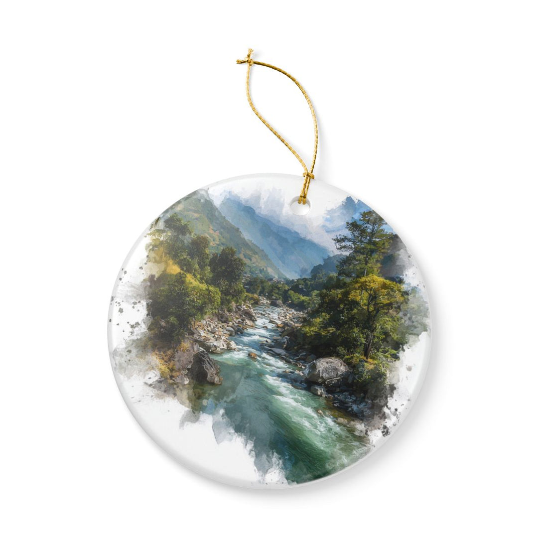 Arunachal Pradesh India Ornament: Unique Arunachal Pradesh Souvenir, Arunachal Pradesh India Xmas Decor, and Authentic Arunachal Pradesh Gift
