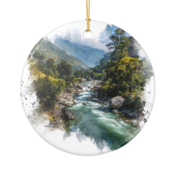 Arunachal Pradesh India Ornament: Unique Arunachal Pradesh Souvenir, Arunachal Pradesh India Xmas Decor, and Authentic Arunachal Pradesh Gift