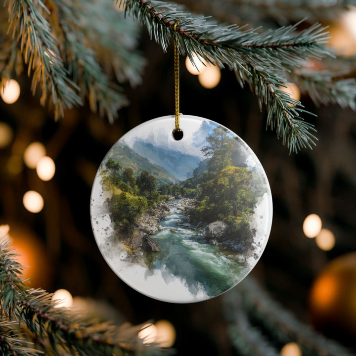 Arunachal Pradesh India Ornament: Unique Arunachal Pradesh Souvenir, Arunachal Pradesh India Xmas Decor, and Authentic Arunachal Pradesh Gift