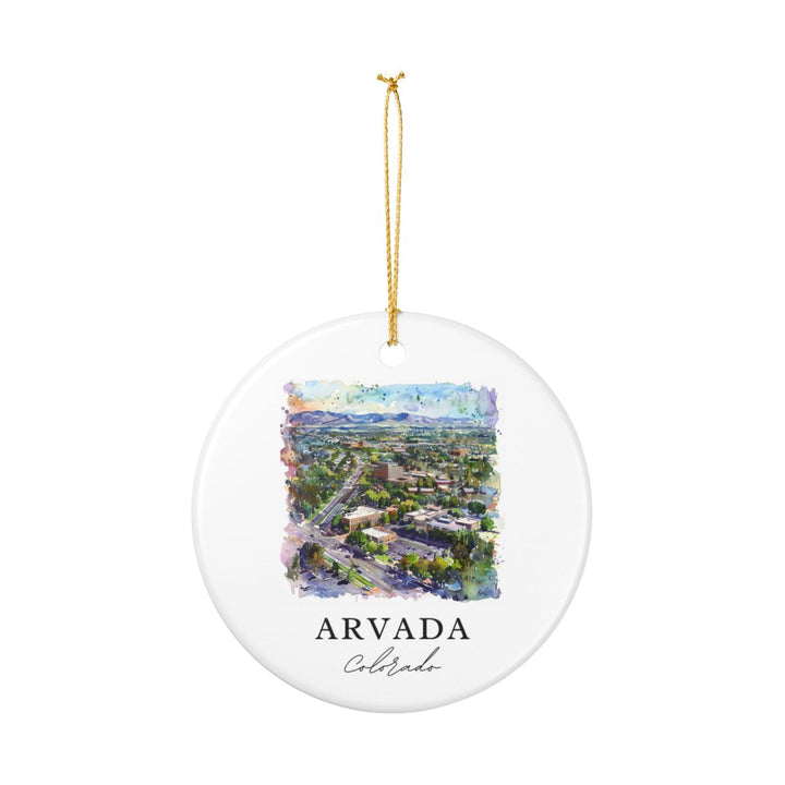 Arvada Ornament: Unique Arvada Souvenir, Arvada Xmas Decor, and Authentic Arvada Gift