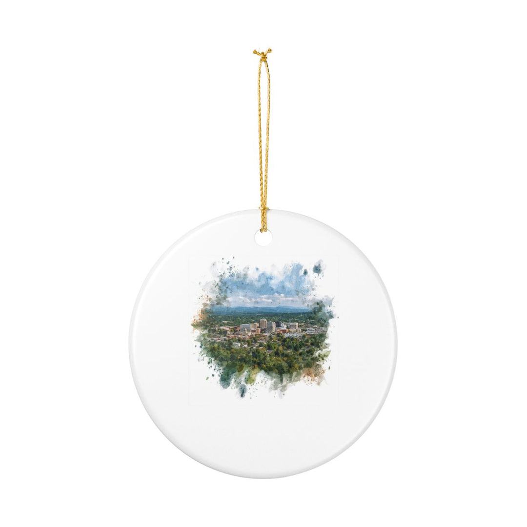Asheville North Carolina Ornament: Unique Asheville Souvenir, Asheville North Carolina Xmas Decor, and Authentic Asheville Gift