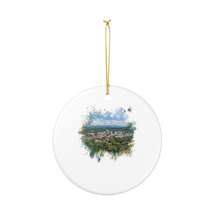 Asheville North Carolina Ornament: Unique Asheville Souvenir, Asheville North Carolina Xmas Decor, and Authentic Asheville Gift