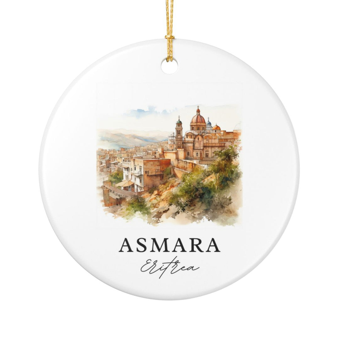 Asmara Ornament: Unique Asmara Souvenir, Asmara Xmas Decor, and Authentic Asmara Gift