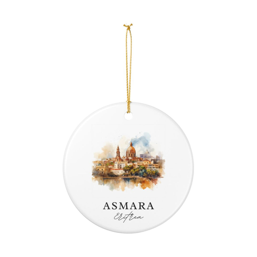 Asmara Ornament: Unique Asmara Souvenir, Asmara Xmas Decor, and Authentic Asmara Gift