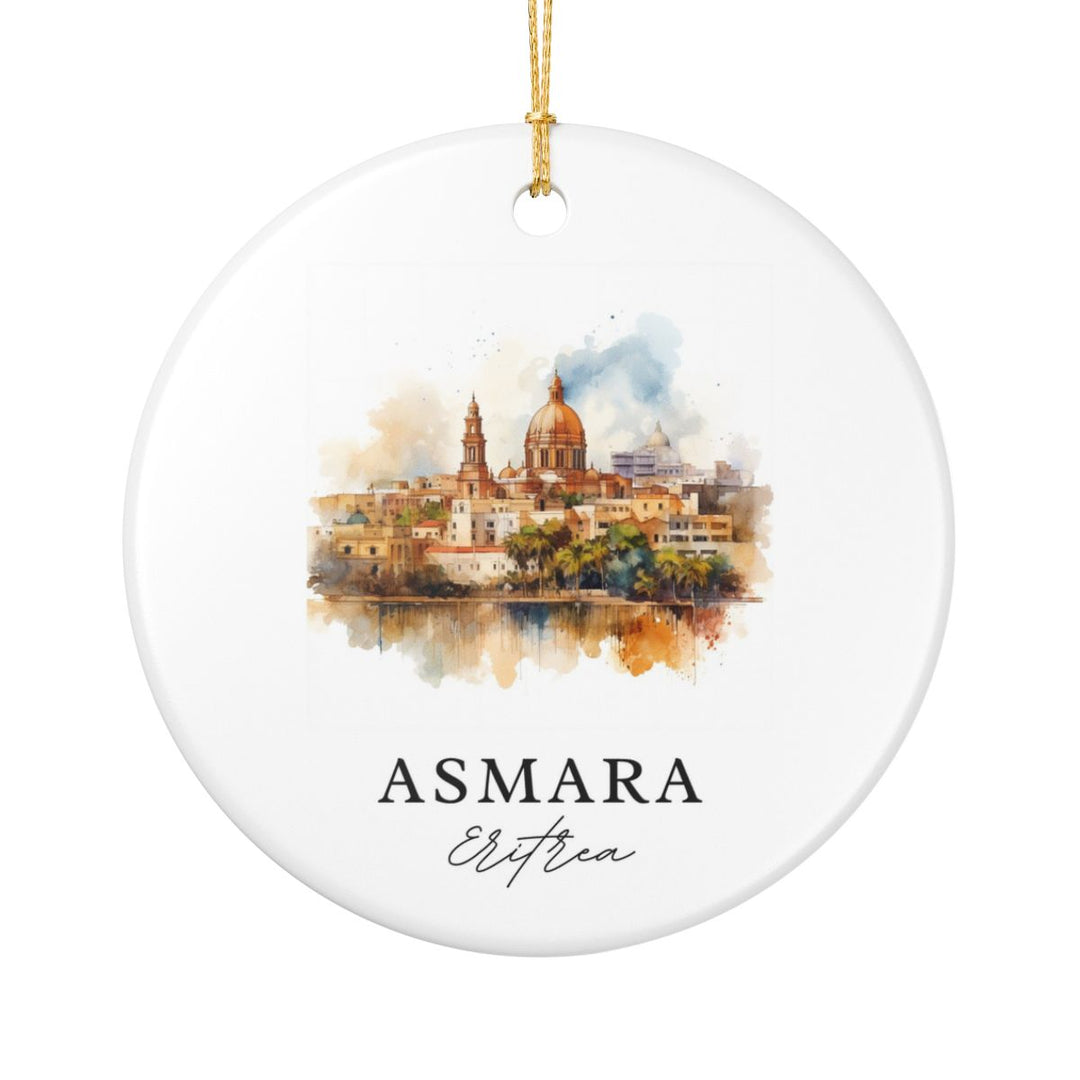 Asmara Ornament: Unique Asmara Souvenir, Asmara Xmas Decor, and Authentic Asmara Gift