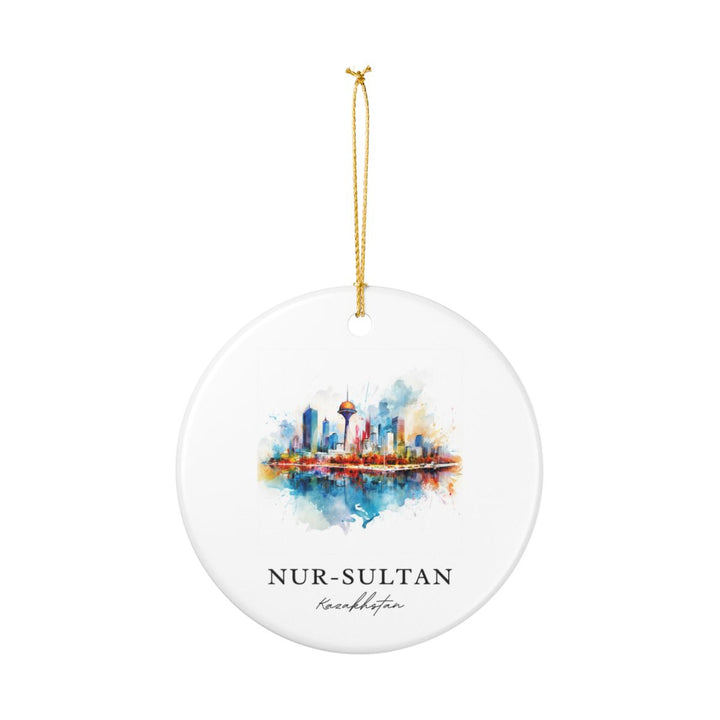 Astana Kazakhstan Ornament: Unique Astana Kazakhstan Souvenir, Astana Kazakhstan Xmas Decor, and Authentic Astana Kazakhstan Gift