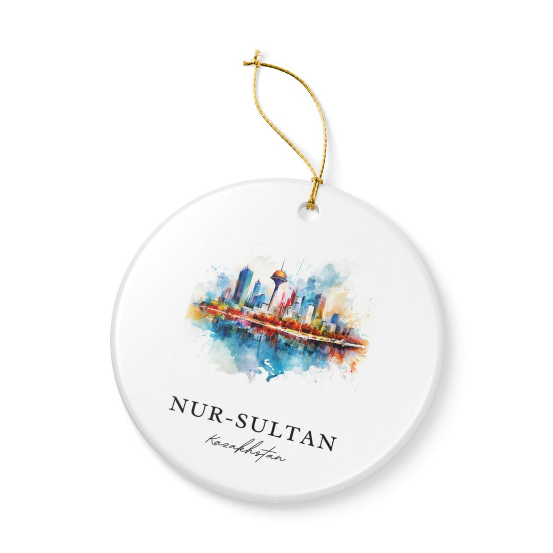 Astana Kazakhstan Ornament: Unique Astana Kazakhstan Souvenir, Astana Kazakhstan Xmas Decor, and Authentic Astana Kazakhstan Gift