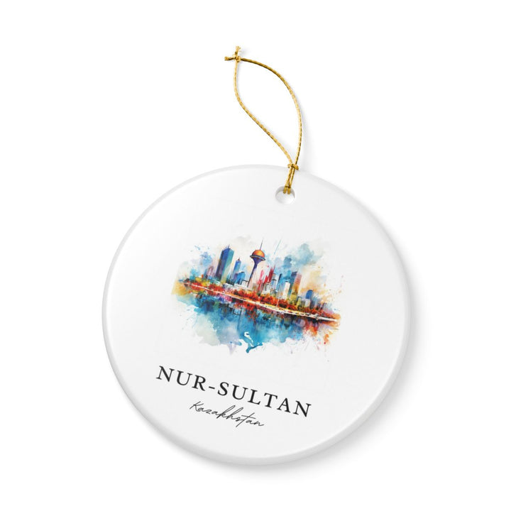 Astana Kazakhstan Ornament: Unique Astana Kazakhstan Souvenir, Astana Kazakhstan Xmas Decor, and Authentic Astana Kazakhstan Gift