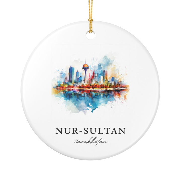 Astana Kazakhstan Ornament: Unique Astana Kazakhstan Souvenir, Astana Kazakhstan Xmas Decor, and Authentic Astana Kazakhstan Gift