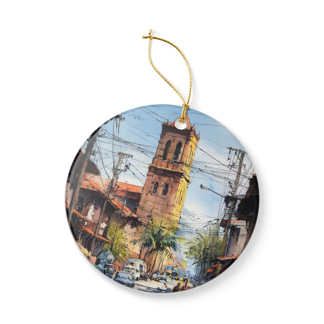 Asuncion Paraguay Ornament: Unique Asuncion Paraguay Souvenir, Asuncion Paraguay Xmas Decor, and Authentic Asuncion Paraguay Gift